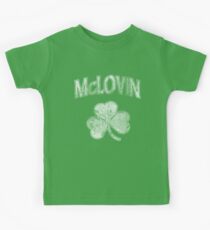 McLovin Irish Shamrock Kids Tee