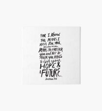 Jeremiah 29:11 Art Board