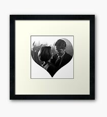Scully & Mulder Dancing Framed Print