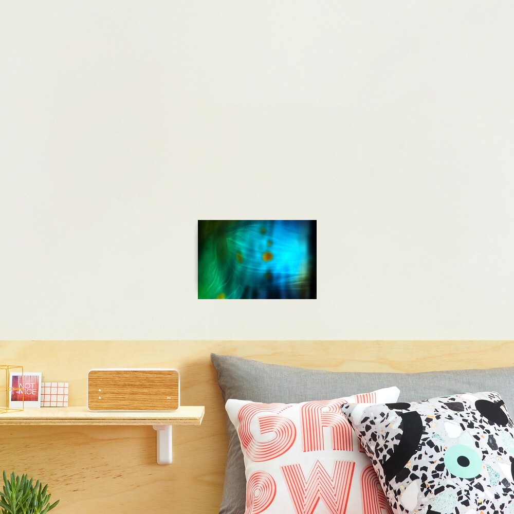 Emerald Amber Photographic Print