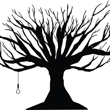 Black Tree With Noose | Art Print