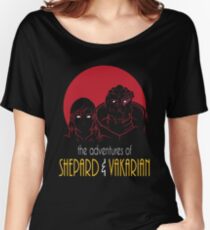 Adventures of FemShep and Vakarian Women's Relaxed Fit T-Shirt