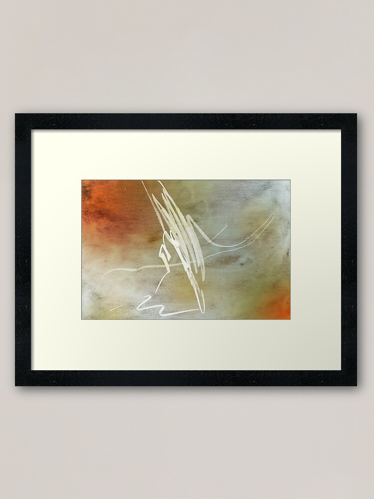 Alternate view of Simpler Times Framed Art Print