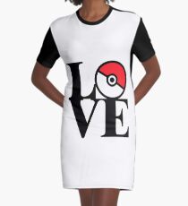 LOVE POKÉMON Graphic T-Shirt Dress