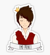 Emo Prince Ryan Sticker