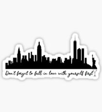 Sex and the City - Quote Sticker