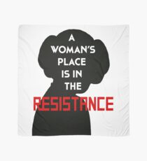 A Woman's Place Is In The Resistance Scarf