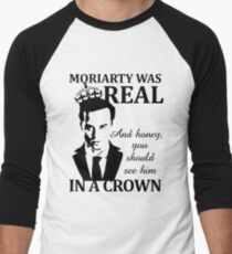 Moriarty Was Real Men's Baseball ¾ T-Shirt