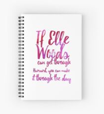 Legally Blonde Spiral Notebook