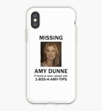 Amy Dunne Missing Poster iPhone Case