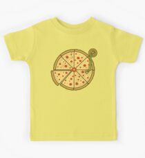Pizza Vinyl Kids Tee