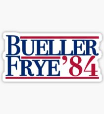 Pegatina Bueller y Frye '84