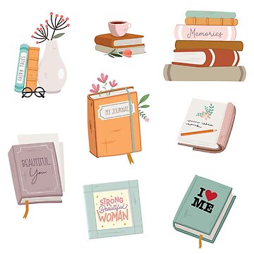Book Stickers Reading Journal Stickers Bullet Journal Sticker Planner  Stickers Book Journal Stickers Reading Journal Books 