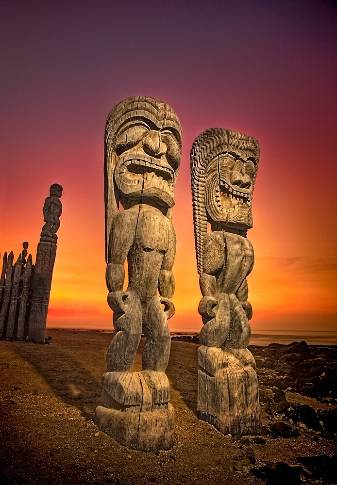 &quot;Hawaiian warriors&quot; by Yves Rubin | Redbubble