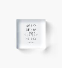 Hamilton Acrylic Block