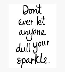 Sparkle Photographic Print