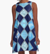Outlander Tartan A-Linien Kleid