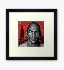 MJ Framed Print