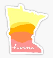 Minnesota State Sticker Sticker