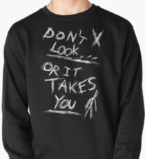 Slenderman-Seiten - nicht schauen (weiße Version) Sweatshirt