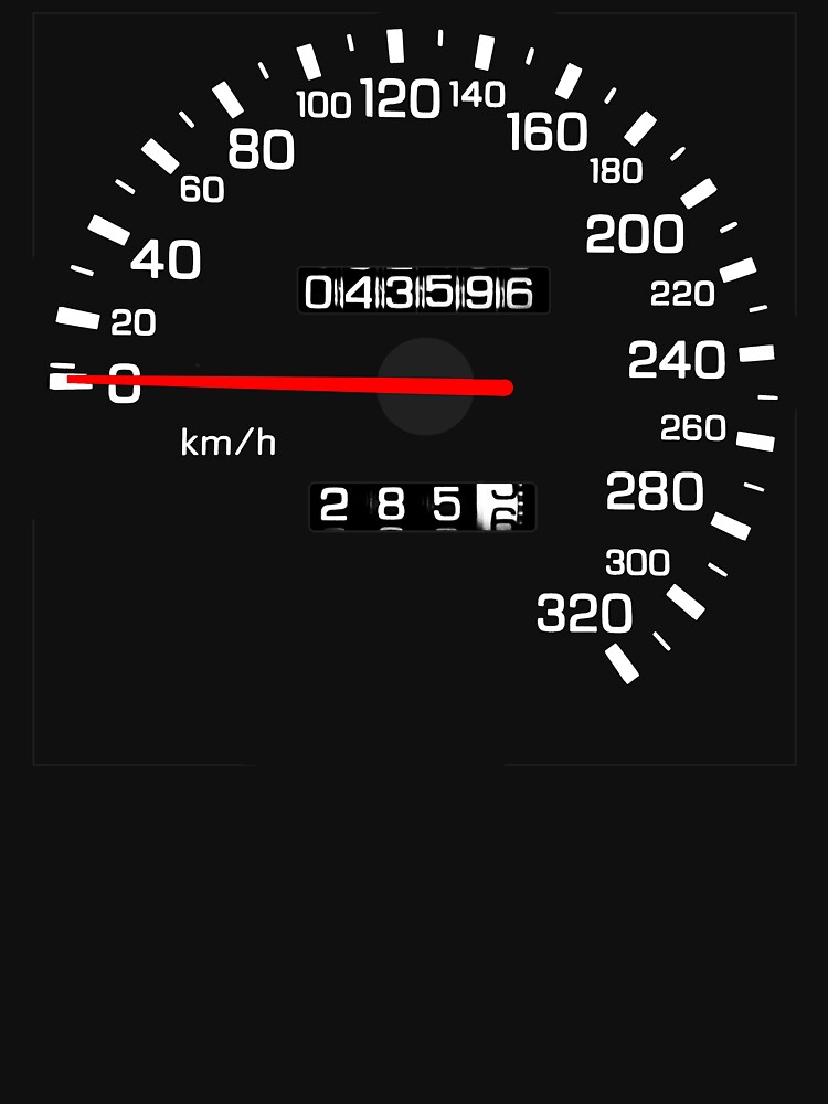 NISSAN スカイライン (NISSAN Skyline) R33 NISMO Speedometer von officialgtrch