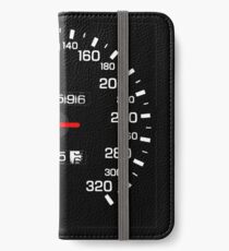 NISSAN スカイライン (NISSAN Skyline) R33 NISMO Speedometer iPhone Flip-Case/Hülle/Skin