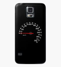 NISSAN スカイライン (NISSAN Skyline) R33 NISMO Speedometer w/o KM Hülle & Skin für Samsung Galaxy