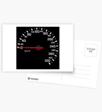 NISSAN N カ ン ン ン (NISSAN Skyline) R33 NISMO Speedometer w / o KM Postcards