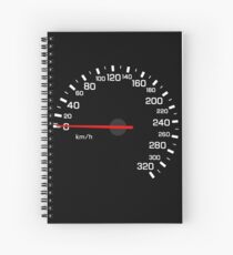 NISSAN N カ ン ン ン (NISSAN Skyline) R33 NISMO Speedometer w / o KM Spiral Notebook