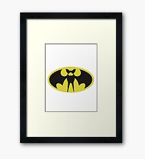 ZUTBATMAN POKEMON Framed Print