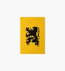 Vlaamse Leeuw Art Board Print