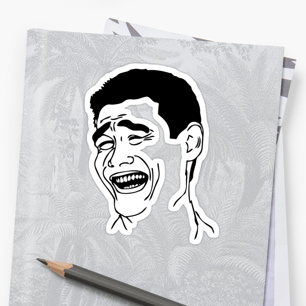 Asian Guy Meme Stickers By Dsmithonline Redbubble