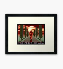 Where Is The Champion? Framed Print