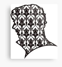 Sherlock - 221b Wallpaper Metal Print