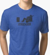 Maxell (black) Tri-blend T-Shirt