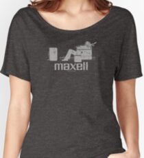 Maxell (white) Women's Relaxed Fit T-Shirt