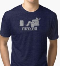 Maxell (white) Tri-blend T-Shirt