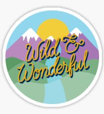 Wild and Wonderful West Virginia Sticker