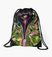 Enjoy Your Day.. with a splash by Sherri of Palm Springs Drawstring Bag