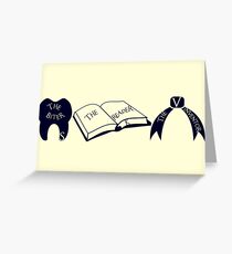 A Series of Unfortunate Events The Baudelaire Orphans Greeting Card
