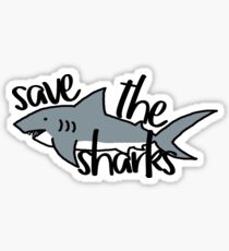 Save the Sharks Sticker