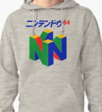 Japanese Nintendo 64 Pullover Hoodie