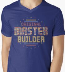Original Master Builder Men's V-Neck T-Shirt