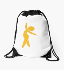 Ballet dancer Drawstring Bag