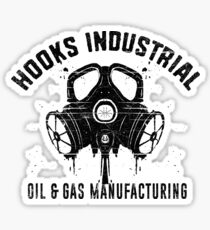 Hooks Industrial Oil and Gas Sticker