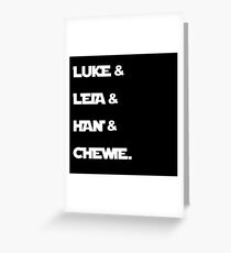 Original Gang Greeting Card