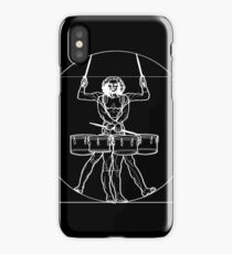Vitruvian Tenor Drummer iPhone Case
