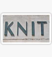 knit Sticker