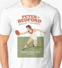 Peter Bedford, South Melbourne - (for white shirts only) Unisex T-Shirt