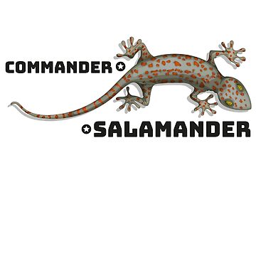 Commander Salamander - Washington D.C. Essential T-Shirt for Sale by  Fitcharoo